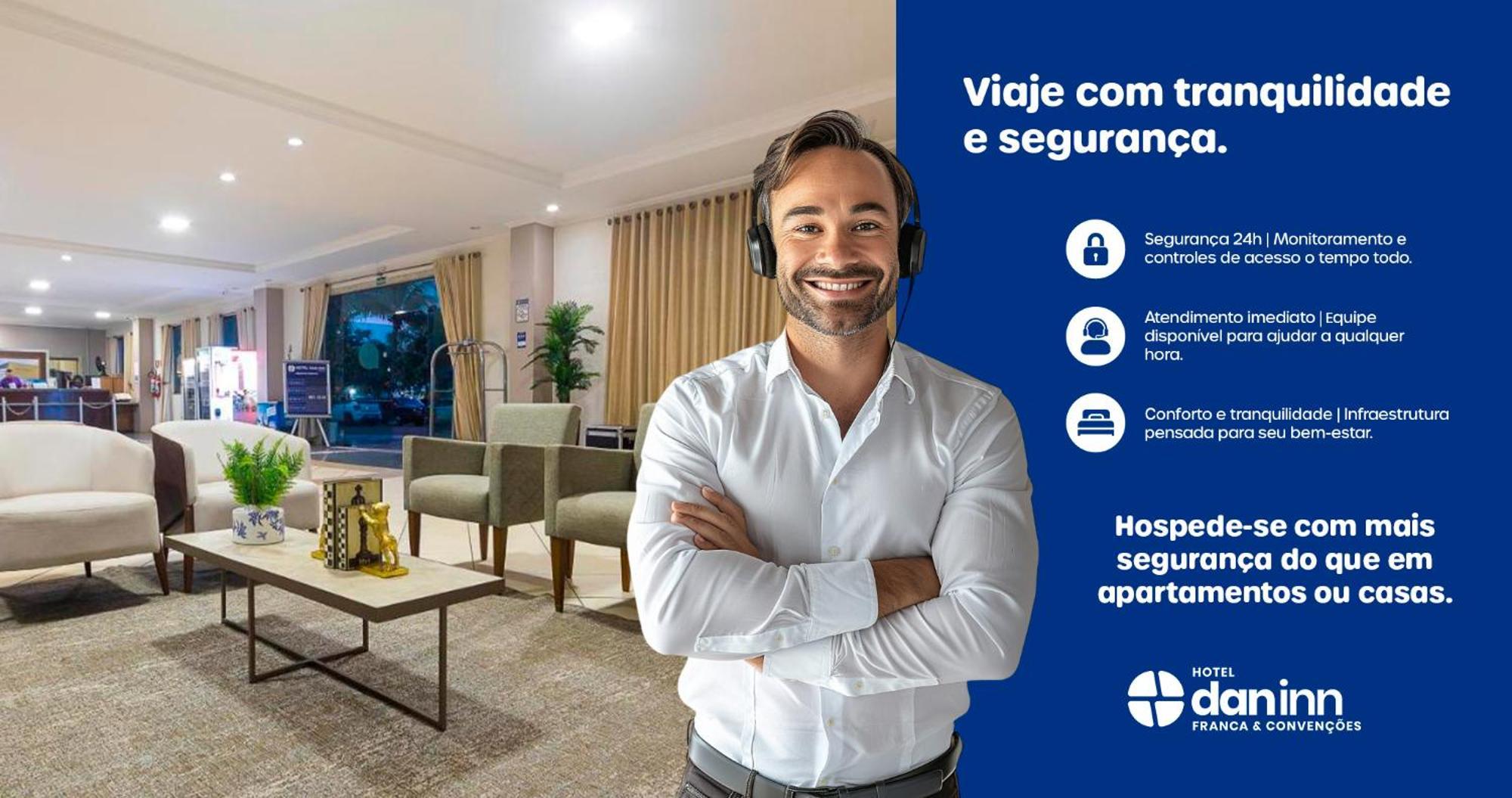 Hotel Dan Inn Franca & Convencoes By Nacional Inn 외부 사진